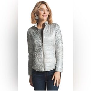 Animal Shine Quilted Jacket